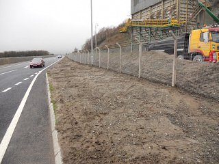 Porthmadog By-Pass: Security Fencing