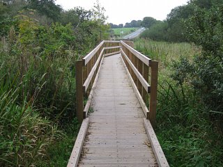 Cefni Boardwalk & Footbridge: New Timber Bridge
