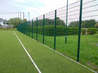 Pwllheli Leisure Centre MUGA: Mesh Perimeter Fencing