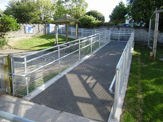 Ysgol Penmaenrhos School: Ramp Handrails