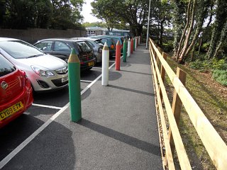Ysgol Y Garnedd: School Access Safety Barriers